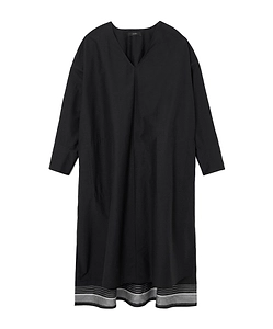 Dalamo Embroidered Cotton-Blend Midi Dress
