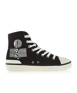 Lace-Up High-Top Casual Shoes