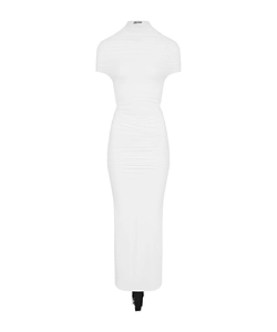 Fringe Short Sleeve Dress