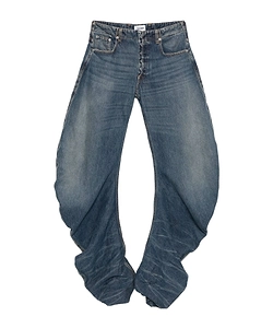 Jean Paul Gaultier Barrel-Leg Oversized Jeans