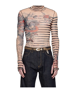 Jean Paul Gaultier The Sailor Tattoo Top