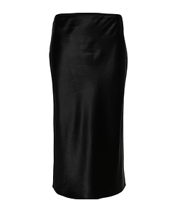 Joseph Flared Hem Midi Satin Skirt