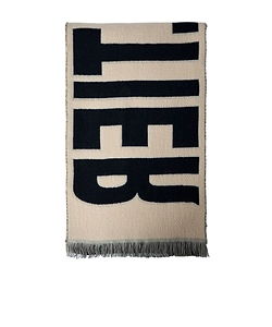 Jean Paul Gaultier Logo-Detail Knitted Scarf