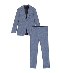 Huge Two-Piece Blue Suit