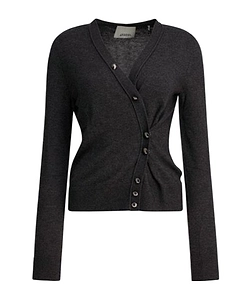 Isabel Marant Off-Center Button Knitted Cardigan