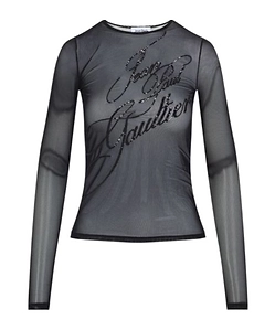 Jean Paul Gaultier Sequin Embellished Top