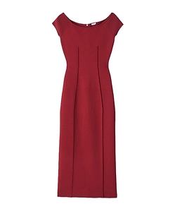 Joseph Cap Sleeve Fitted Dress