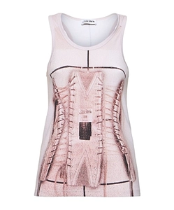 Printed Elastic Vest