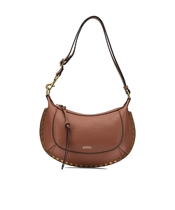 Isabel Marant Oskan Moon Studded Shoulder Bag