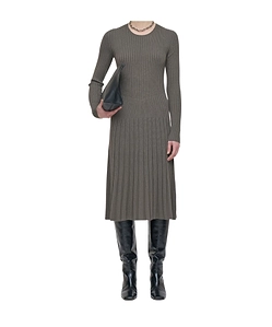Merino Rib Knit Dress