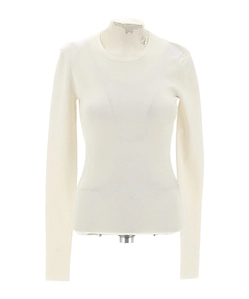 Long-Sleeve Ribbed Sweater