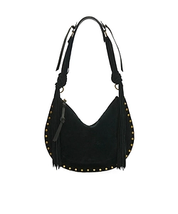 Isabel Marant Oskan Fringe Soft Zip Bag