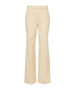 Pleated Zipper Casual Pants