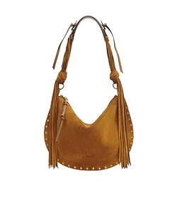 Isabel Marant Oskan Soft Studded Shoulder Bag