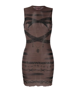 Sleeveless Knitted Dress