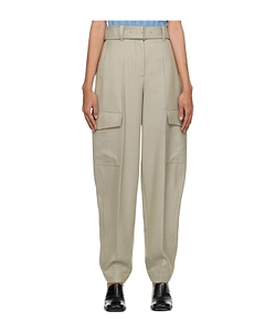 Straight-Leg Cargo Trousers