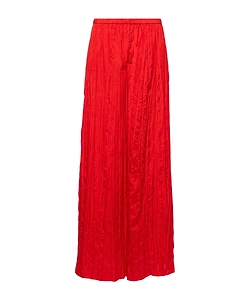 Thoresby Pleated Wide-Leg Track Pants