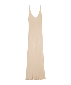 V-Neck Sleeveless Long Dress