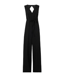 V-Neck Sleeveless Jumpsuit