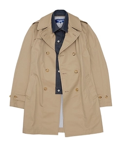 Long-Sleeved Trench Coat