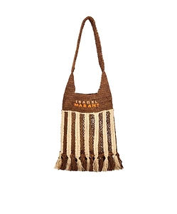 Isabel Marant Fringed Raffia Tote Bag
