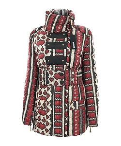 Jacquard Pattern Coat