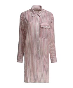 Isabel Marant ÉToile Striped Buttoned Mini Dress