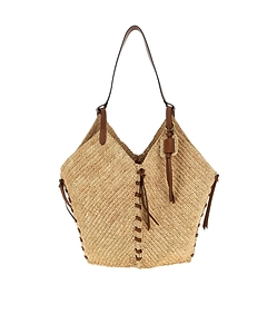 Isabel Marant Tampa Raffia Shoulder Bag