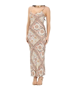 Just Cavalli All-Over Print Long Dress