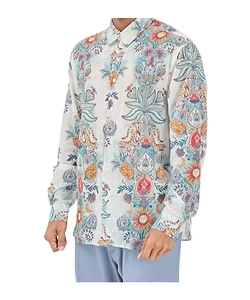 Floral-Print Shirt