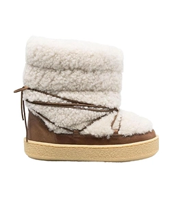 Zimlee Shearling Ankle Boots
