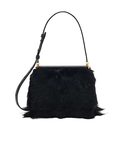 Ghost Mini Hairy Shoulder Bag
