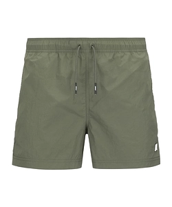 Drawstring Waist Swim Shorts