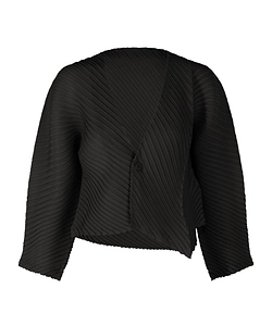 Button Pleated Blouse