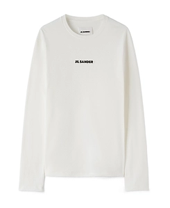 Jil Sander+ Logo Printed Long-Sleeved T-Shirt
