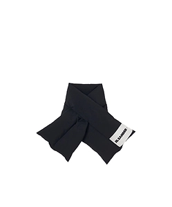 Jil Sander+ Logo Patch Down Scarf