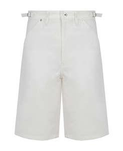 Jil Sander	+ Logo Embroidered Denim Shorts