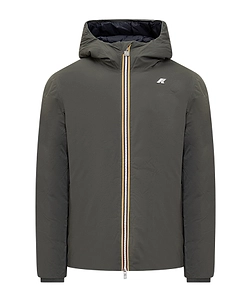 K-Way Jack St Thermo Reversible Hooded Down Jacket