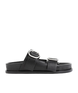 Jil Sander Double Buckled Open Toe Sandals