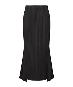 Ole! Flared Pleated Midi Skirt