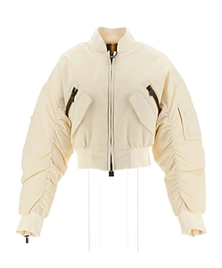 K-Way Long Sleeved Zipped Padded Bomber Jacket