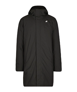 K-Way Long-Sleeved Hooded Coat