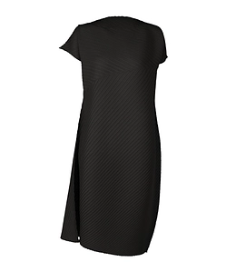 Pleated Midi Dress
