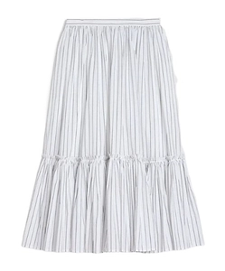 Jil Sander Lightweight Striped Skirt