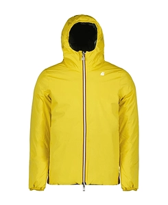 Logo-Patch Hooded Padded Jacket