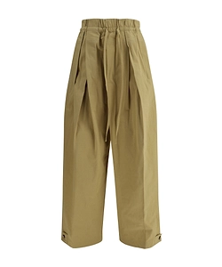 Jil Sander Pleated Detail Drawstring Trousers