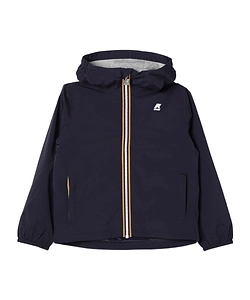 K-Way Kids Zipped Hooded Rain Jacket