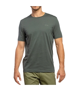 T-Shirt With Round Neck And Short Sleeves