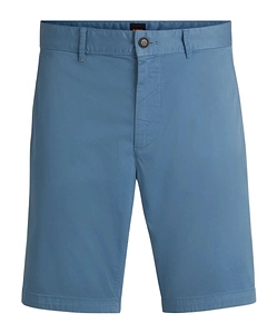 Zip-Fly Cotton Shorts