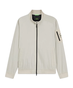 Zip Patch-Pocket Jacket